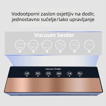 Potpuno automatska kućna vakuumska mašina za pakiranje hrane, kompaktni uređaj za očuvanje svježine