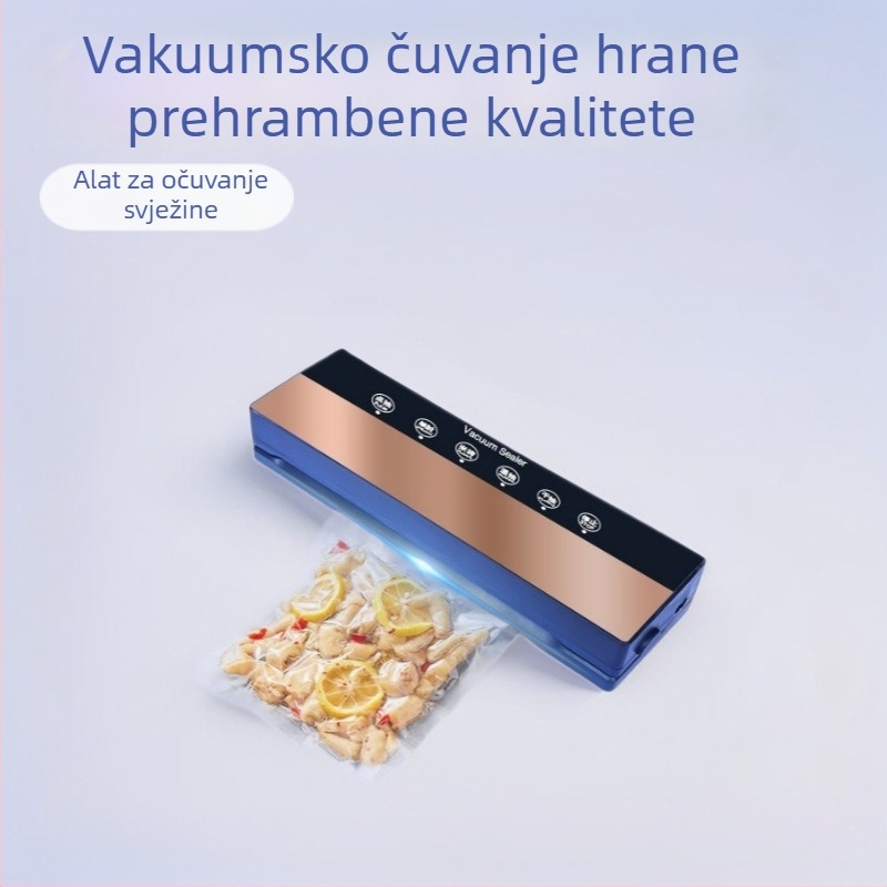 Potpuno automatska kućna vakuumska mašina za pakiranje hrane, kompaktni uređaj za očuvanje svježine