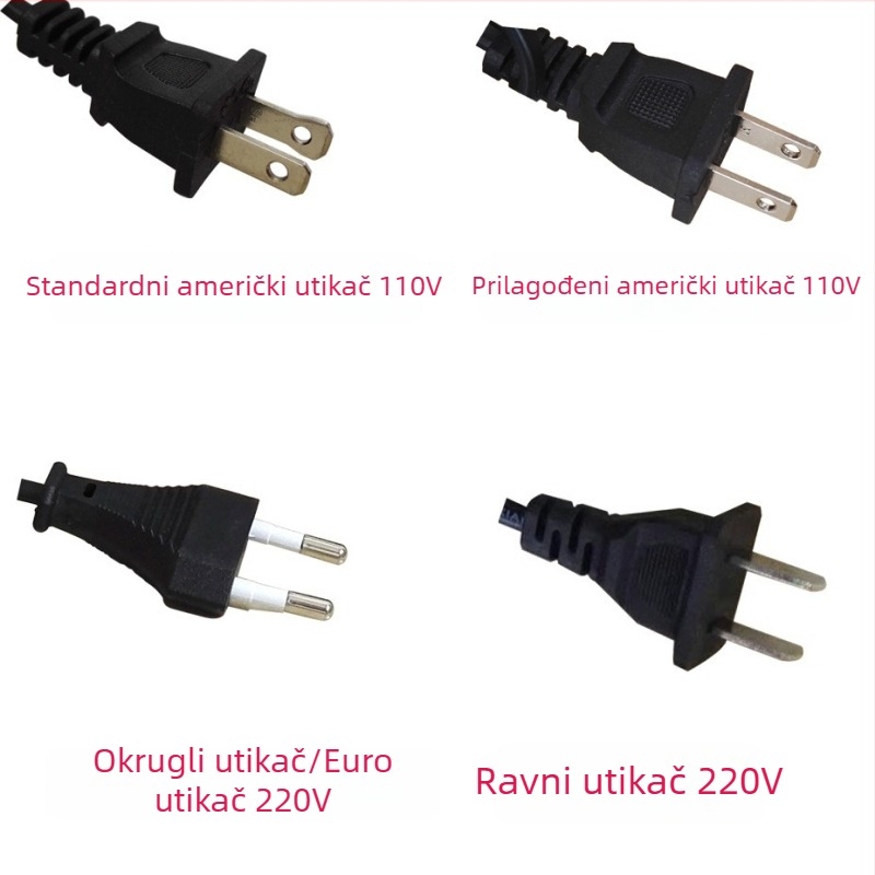 Ručni stroj za zatvaranje plastičnih vrećica, model 300, zatvaranje filma za hranu, 110V, s regulacijom temperature