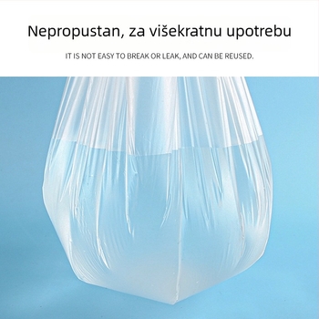 Jednokratni zaštitnik prašine za klimatizacijski uređaj, elastičnog tipa, prozirni plastični pokrov s vezicom