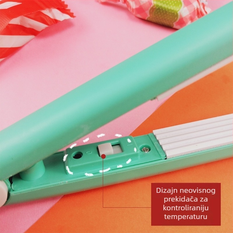 Kompaktna kućna ručna mašina za pečatiranje plastičnih vrećica za hranu, prijenosna Snowflake Crisp toplinsko zatvaranje