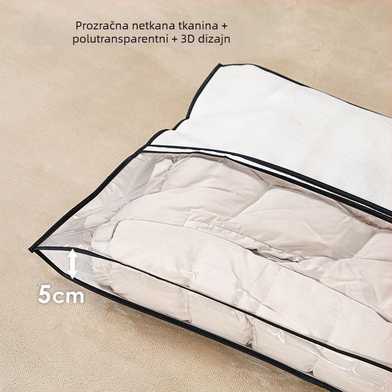 Prozračni zaštitni omot za odjeću protiv prašine – skladištenje kaputa, odijela i krzna