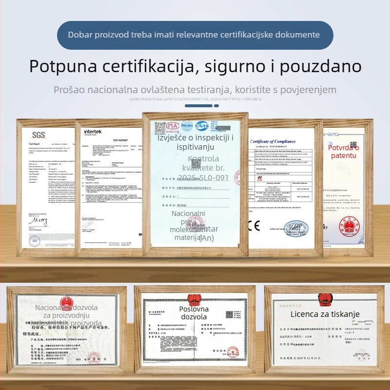 Vakuumska vrećica od glatkog najlona za hranu, 36 niti najlona, otporna na probijanje, zamrzavanje i očuvanje svježine, zatvorena vrećica