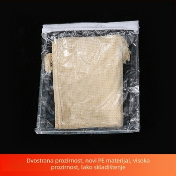 Trostrana zatvarač torba od prozirnog PVC-a za zavjese i tkaninu za prozore – otpornost na prašinu i vodootpornost