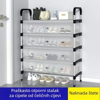 Ormarić za cipele otporan na prašinu, čvrst i izdržljiv, debeli višeslojni ormar za cipele velike kapacitete, za domove i stanove u najmu