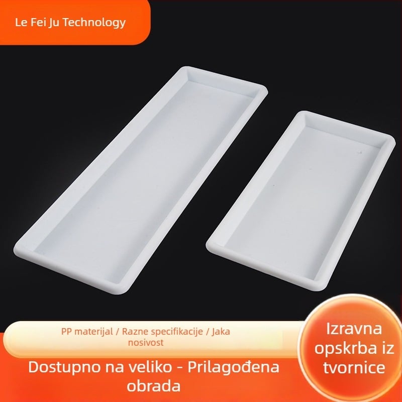 Prilagođeni kućni odvodni pladanj od debelog plastika, kuhinjski pladanj za voće i skladištenje, višenamjenski