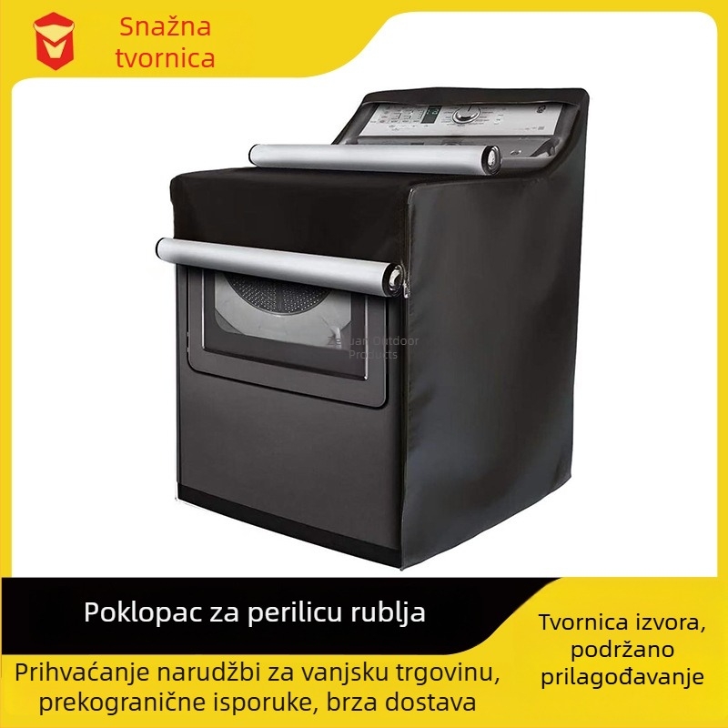 Navlaka za perilicu i sušilicu, vodootporna, UV zaštita, prašini zaštita, zaštitni pokrov kućanskih uređaja, prilagođena izrada
