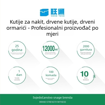 Drvena luksuzna kutija za papirnate maramice za kućnu upotrebu