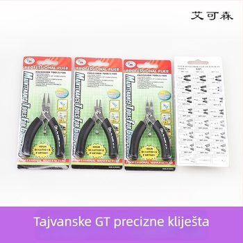 Višenamjenski set klešta za nakit s oštrim nosom, za ručnu izradu nakita