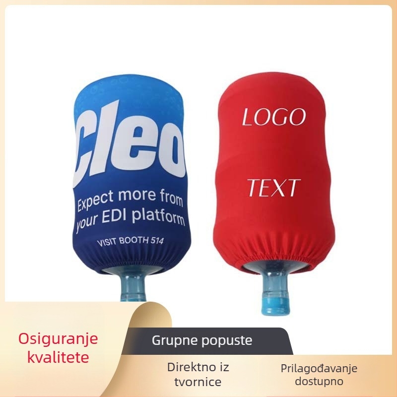 Beloved Nordic pokrov za dispenser vode i bočicu – otporan na prašinu, elastična tkanina od poliestera i spandexa, veličina 25x40 cm