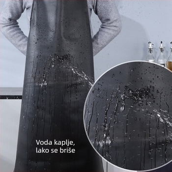 PVC vodootporna i otporna na ulje pregača za kuhinju i hotelijerstvo, unisex