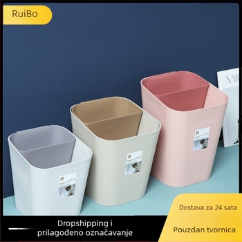 Kuhinjski koš za suhe i mokre otpade, otvoren vrh, europski stil, plastični, 10 L