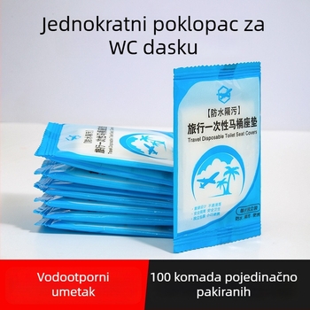 Jednokratna vodootporna navlaka za WC, jastučić za sjedalo za trudnoću, putni dodaci