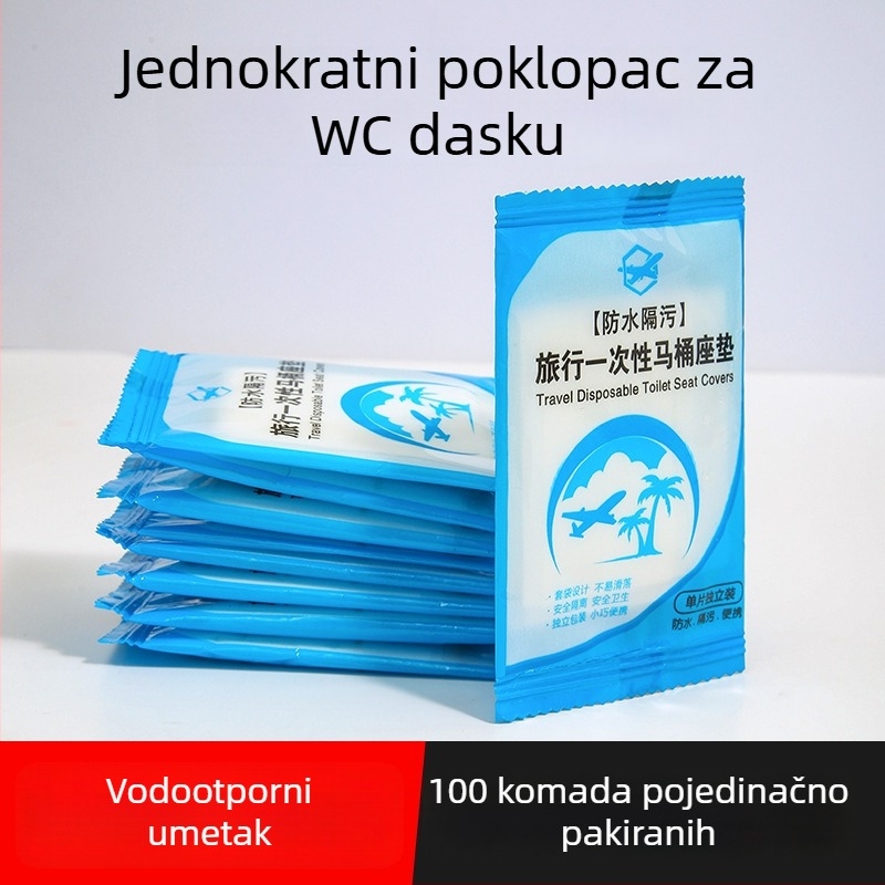 Jednokratna vodootporna navlaka za WC, jastučić za sjedalo za trudnoću, putni dodaci