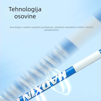 Raketa za badminton visoke elastičnosti za odrasle i mlade, ofenzivnog stila, autentična i izdržljiva, uključena trenirajuća lopta