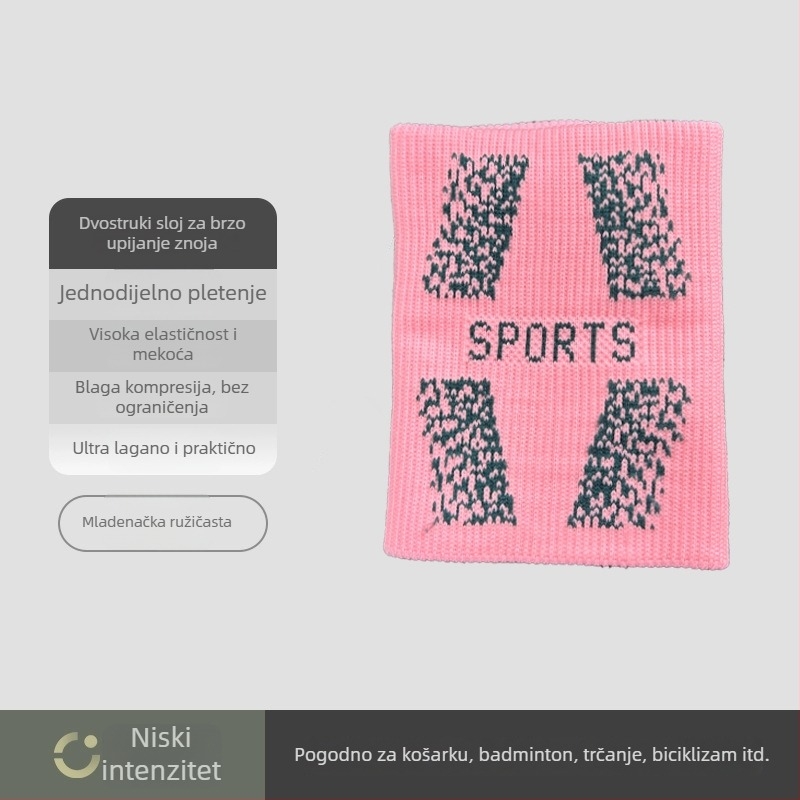 Nova sportska kompresijska narukvica za zglob, zaštita od uganuća, unisex, za tenis, badminton i košarku, upija znoj