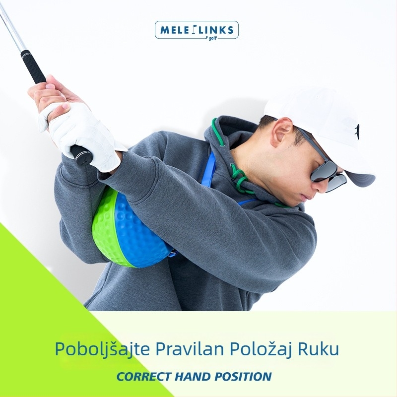 Golf swing trener za održavanje ispravnog trokuta ruku
