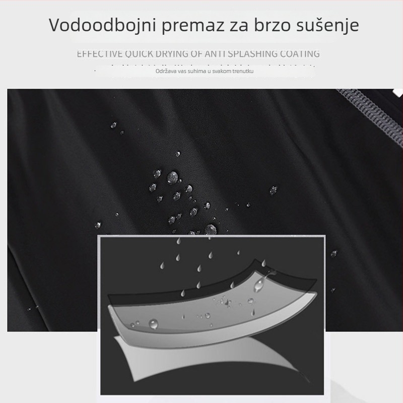 Muške kupaće hlače plus veličine, brzo se suše, ležernog kroja, bokser stil