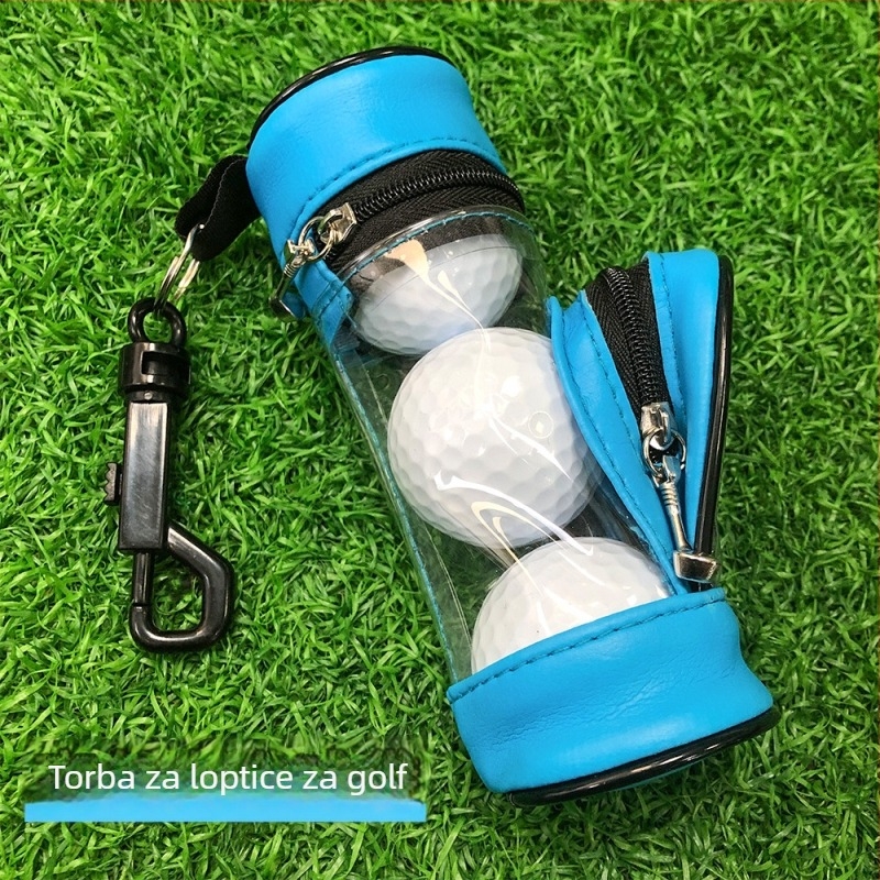 PU vodootporna torbica za golf lopte, kompaktna na pojas