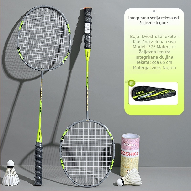 Winison badminton rekete – ofenzivni model, set od dvije reketa za odrasle, trening i vanjska igra