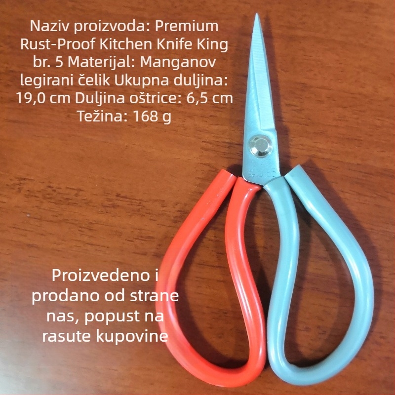Nehrđajuće čelične višefunkcijske škare za kuhinju, dom i industriju, za rezanje cvijeća