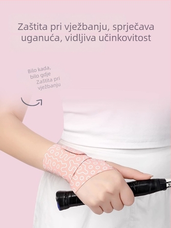 Tanak sportski zapešće zaštitni pojas s silikonskom zaštitom tetive, za badminton i tenis, unisex
