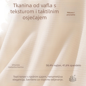 Nova ženska donja rublja s visokim strukom, bezšivne, kontrola trbuha, Ice Silk za ljeto