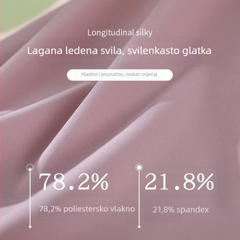 Ljetno žensko donje rublje od Ice Silk, plus veličina, bez šavova, u jednom komadu, jednostavno, udobno, prozračno, brzo se suši