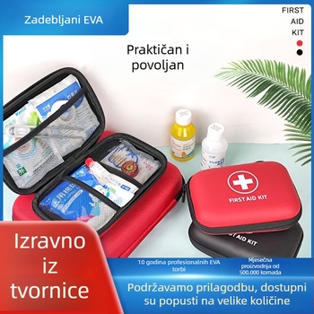 EVA prijenosni nužni set za situacije i prvu pomoć, organizator za skladištenje sa zatvaračem, oprema za prevenciju epidemija