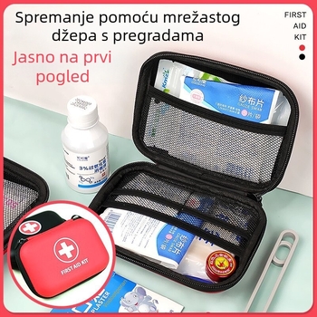 EVA prijenosni nužni set za situacije i prvu pomoć, organizator za skladištenje sa zatvaračem, oprema za prevenciju epidemija