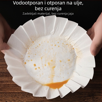 Prehrambeni Basque papir za pečenje, sa silikonskim premazom, jednokratni, bez presavijanja, liner za kalupe za tortu