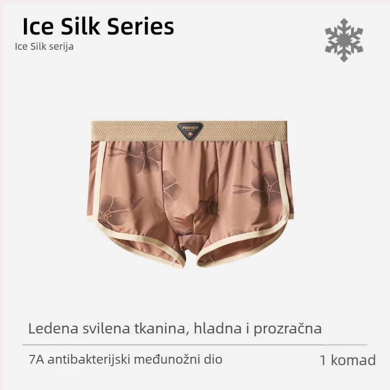 Muške boxerice od Ice Silk za ljeto – luksuzan saten, svilenkaste i mekane, prozračne i udobne