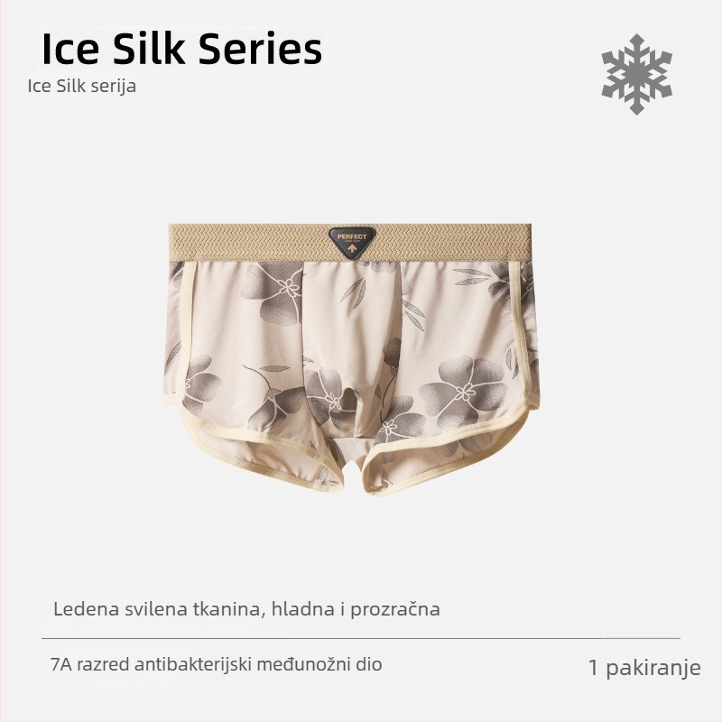 Muške boxerice od Ice Silk za ljeto – luksuzan saten, svilenkaste i mekane, prozračne i udobne