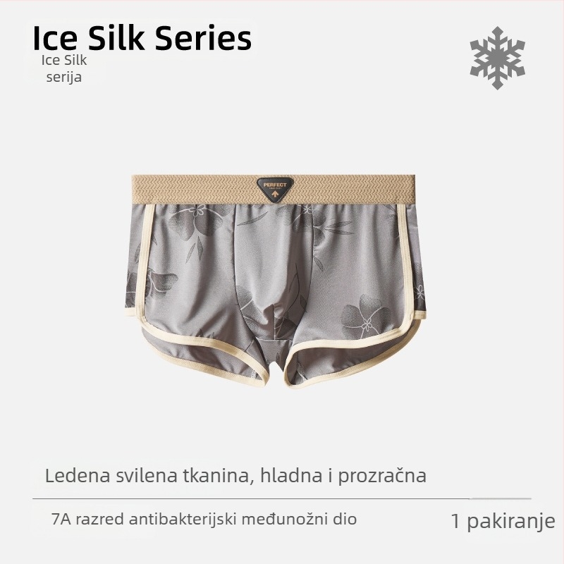Muške boxerice od Ice Silk za ljeto – luksuzan saten, svilenkaste i mekane, prozračne i udobne