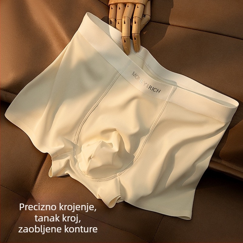 Muške bokserice od Ice Silk, prozračne prozračan, antibakterijski, bez vidljivih šavova, osvježavajući osjećaj