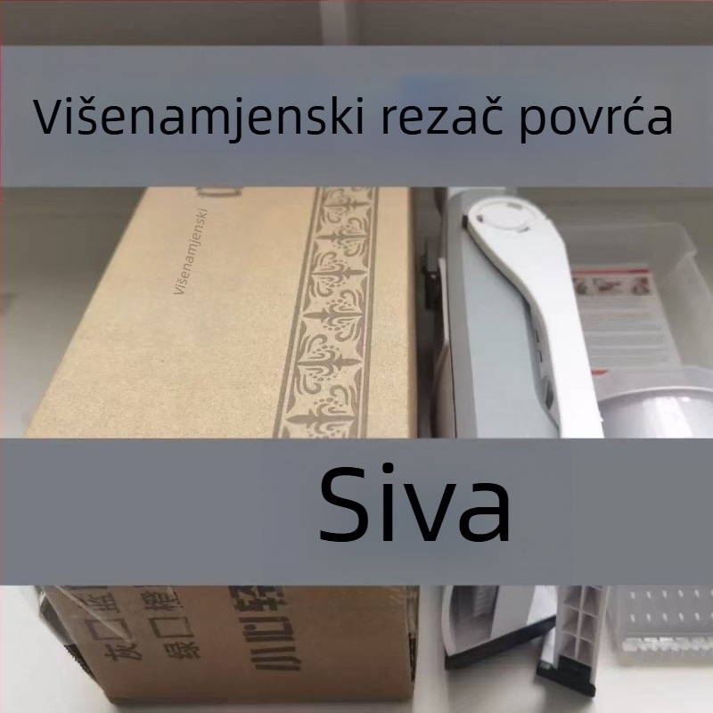 Višenamjenski rezač povrća za rezanje na ploške, naribanje i rezanje na tanke vlakna; pogodno za kućnu i komercijalnu kuhinju