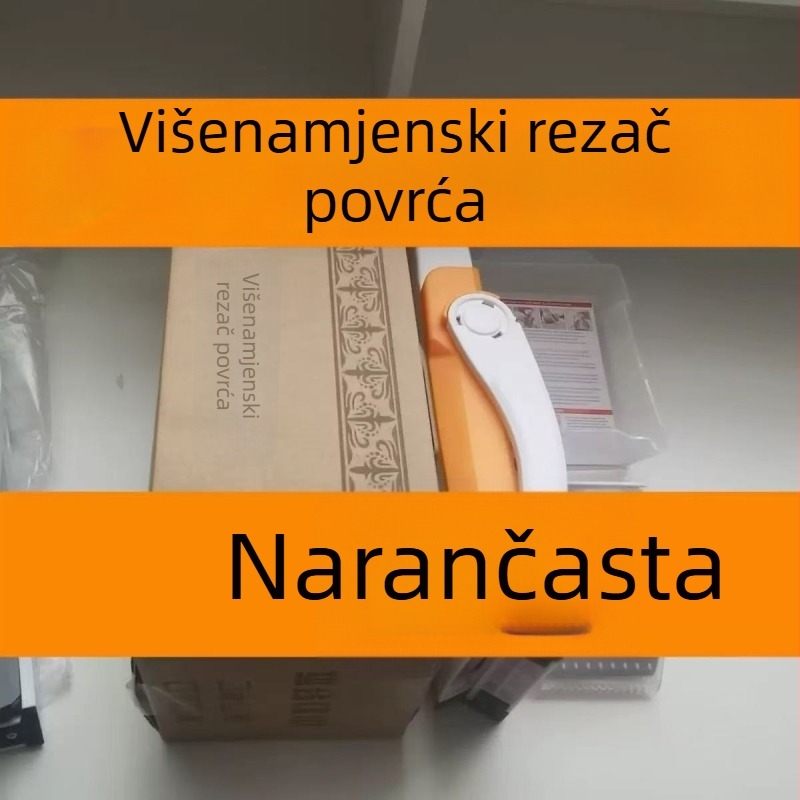 Višenamjenski rezač povrća za rezanje na ploške, naribanje i rezanje na tanke vlakna; pogodno za kućnu i komercijalnu kuhinju