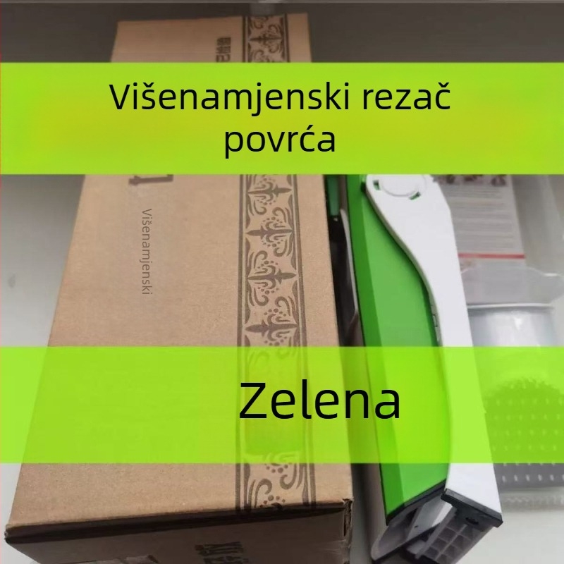 Višenamjenski rezač povrća za rezanje na ploške, naribanje i rezanje na tanke vlakna; pogodno za kućnu i komercijalnu kuhinju