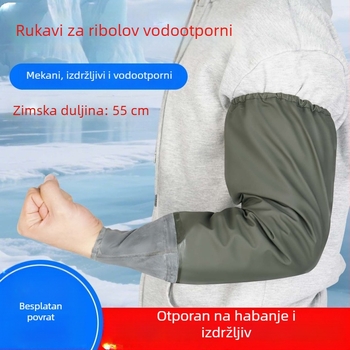 Dugi vodootporni rukavi za obradu ribe i morskih plodova