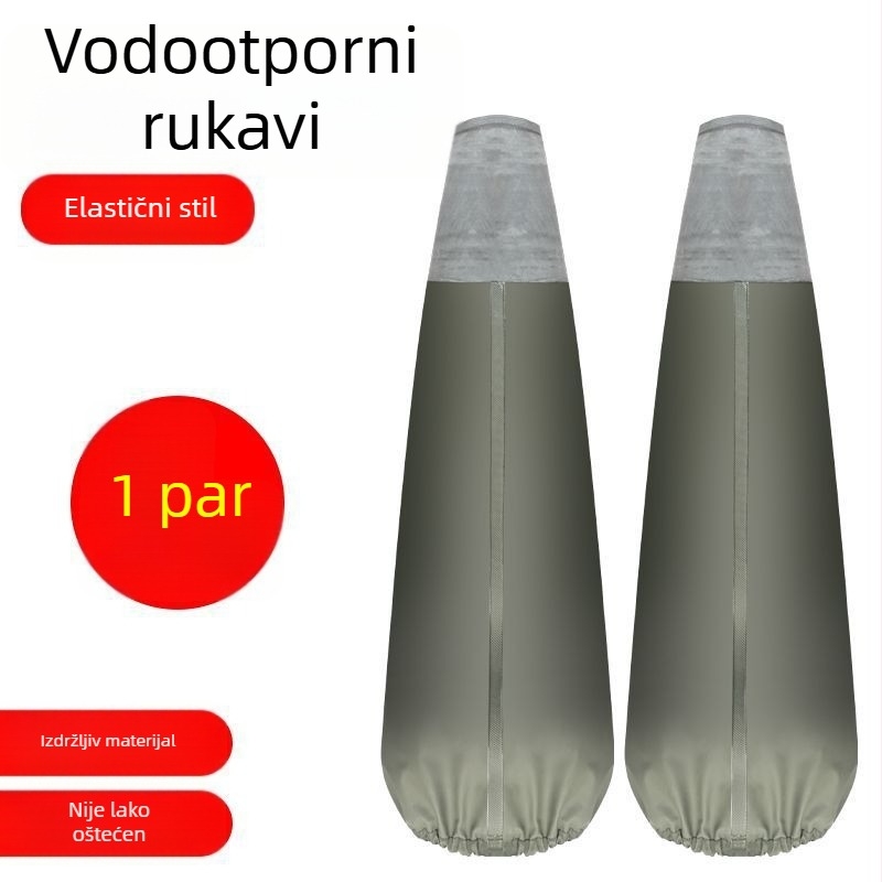 Dugi vodootporni rukavi za obradu ribe i morskih plodova