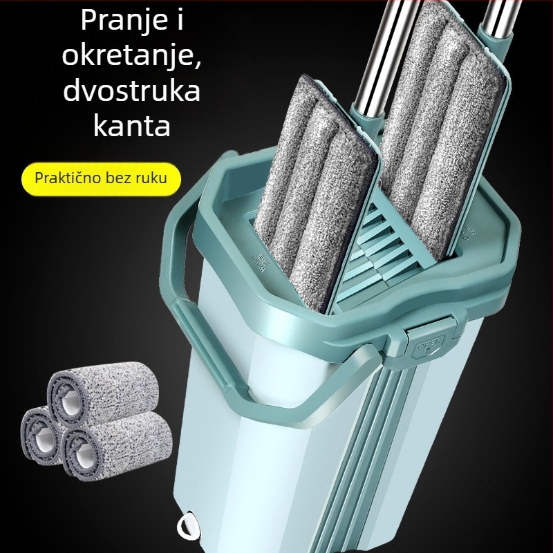 Novi model ravnog mopa s integriranim spremnikom za suho i mokro čišćenje