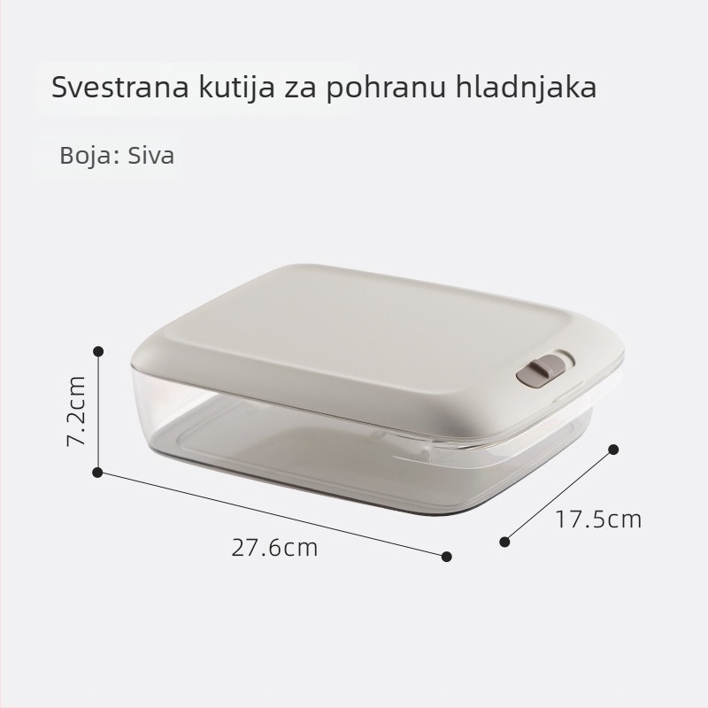 Pinmu Nordic stil: Kutija za čuvanje u hladnjaku – Organizator pretinca za jaja, voće i povrće