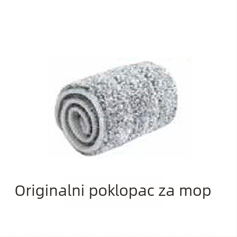 Fubao Plošni mop za pod, ručno pranje, veliki rotirajući mokro-suhi mop, široka glava, za dom i hotel