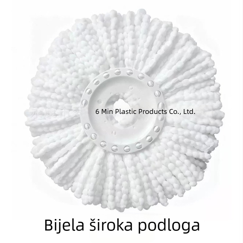 Deblja rotirajuća glava za mop, 16 cm, kompatibilna s Miaojie, David i Good Wife, univerzalna zamjenska glava