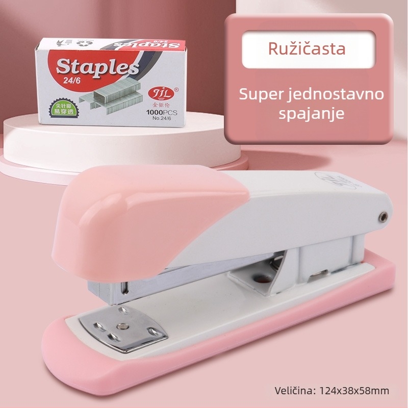 Morandi retro srednje veličine spajalica, model 1006 – uredski pribor za kućnu upotrebu