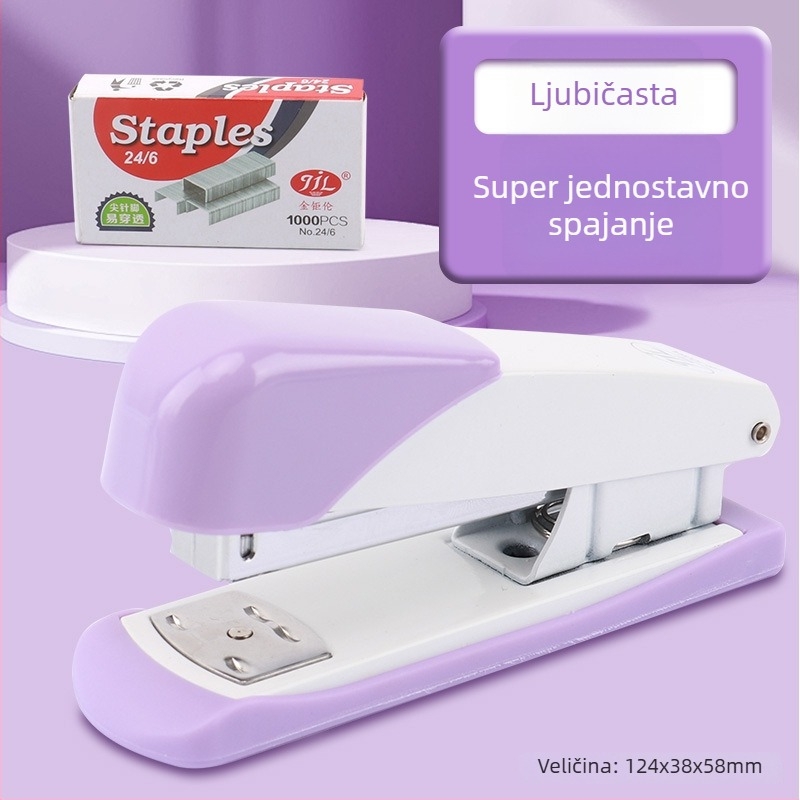 Morandi retro srednje veličine spajalica, model 1006 – uredski pribor za kućnu upotrebu