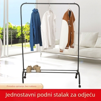 Pokretna stojeća sušilica za odjeću, s jednim stupom, unutarnja upotreba