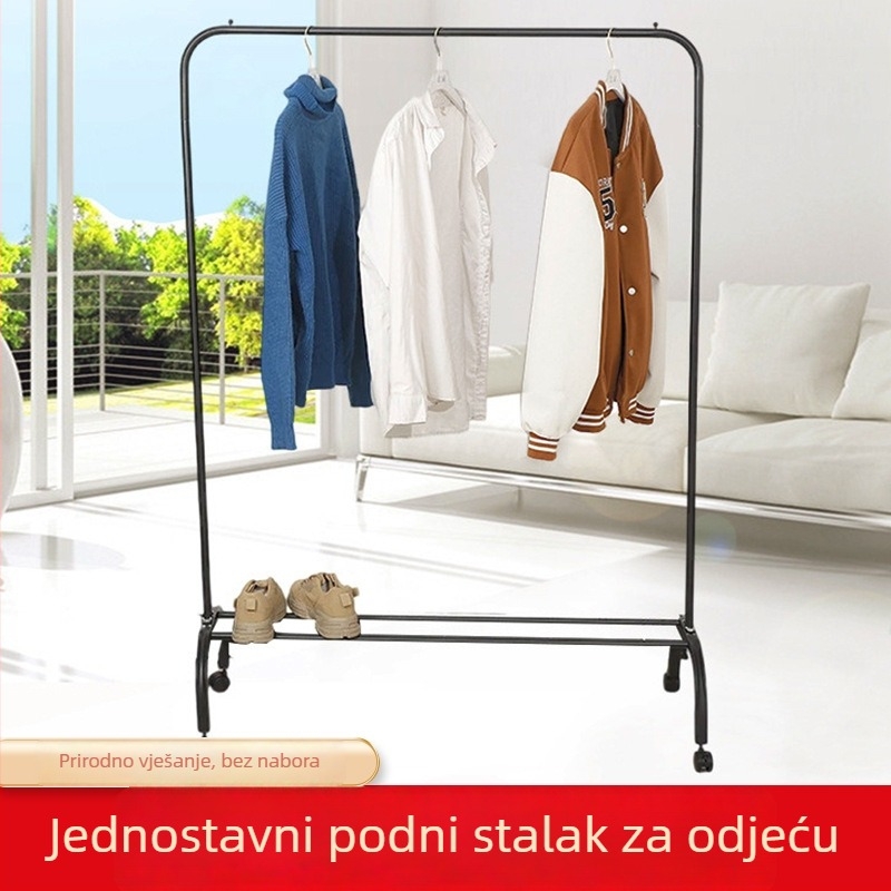 Pokretna stojeća sušilica za odjeću, s jednim stupom, unutarnja upotreba
