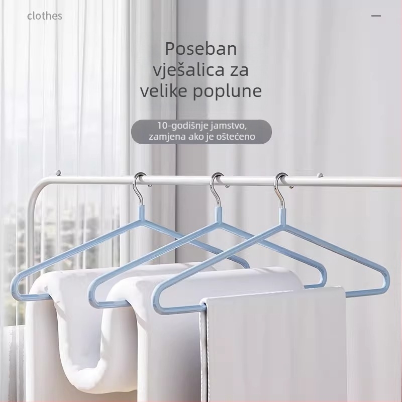 Veliki stalak za sušenje deka, plahti i ručnika, debela konstrukcija, kućna uporaba na balkonu