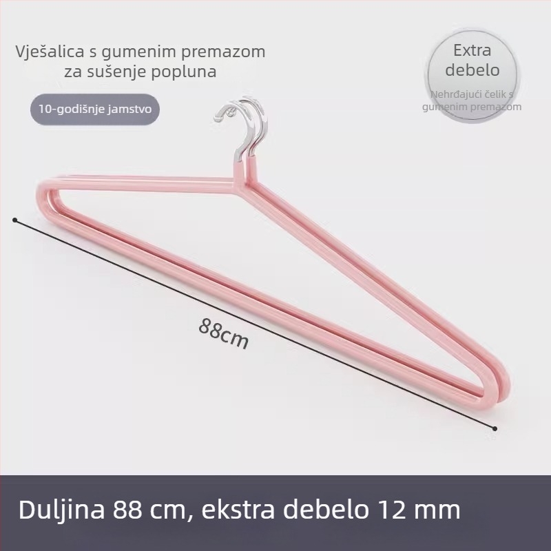 Veliki stalak za sušenje deka, plahti i ručnika, debela konstrukcija, kućna uporaba na balkonu